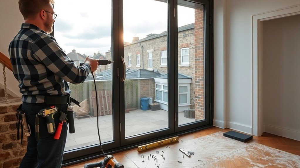Aluminium Door Installation West Kensington