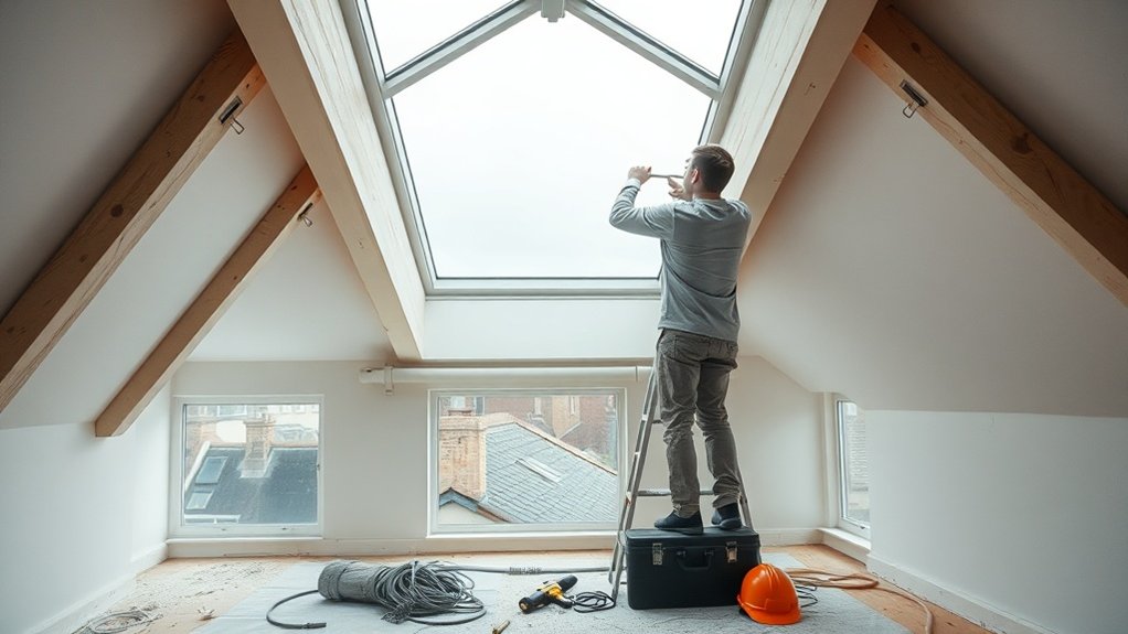 Electric Skylight Installation West Kensington