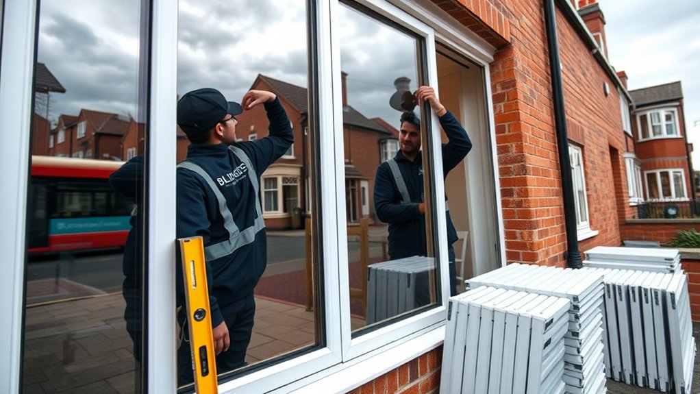 Glazier in Matheson Road
