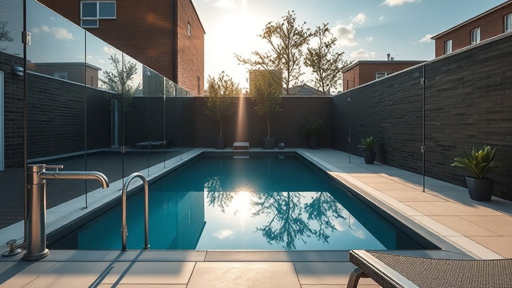 Pool Glass Fencing West Kensington
