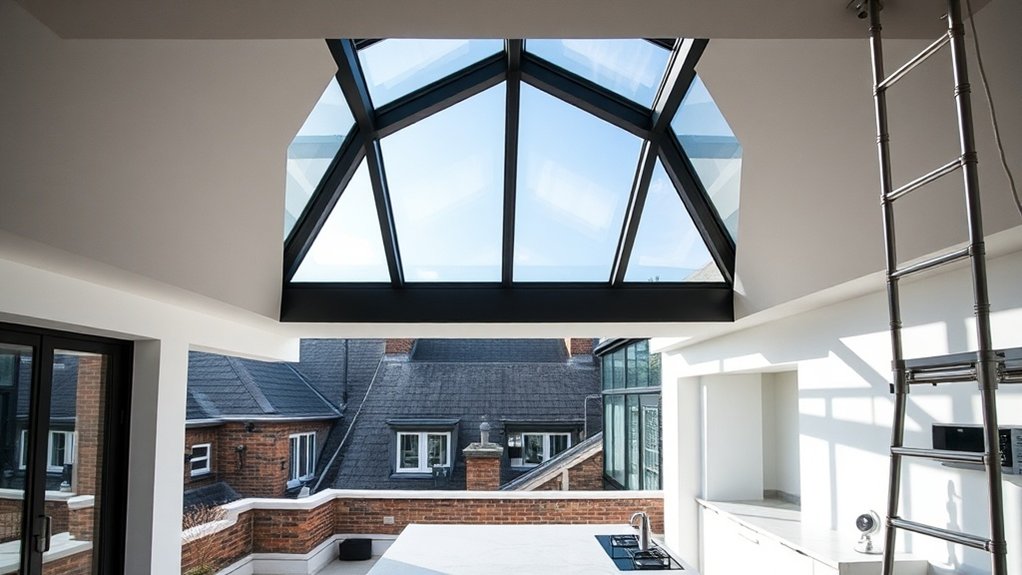 Roof Lantern Installation West Kensington