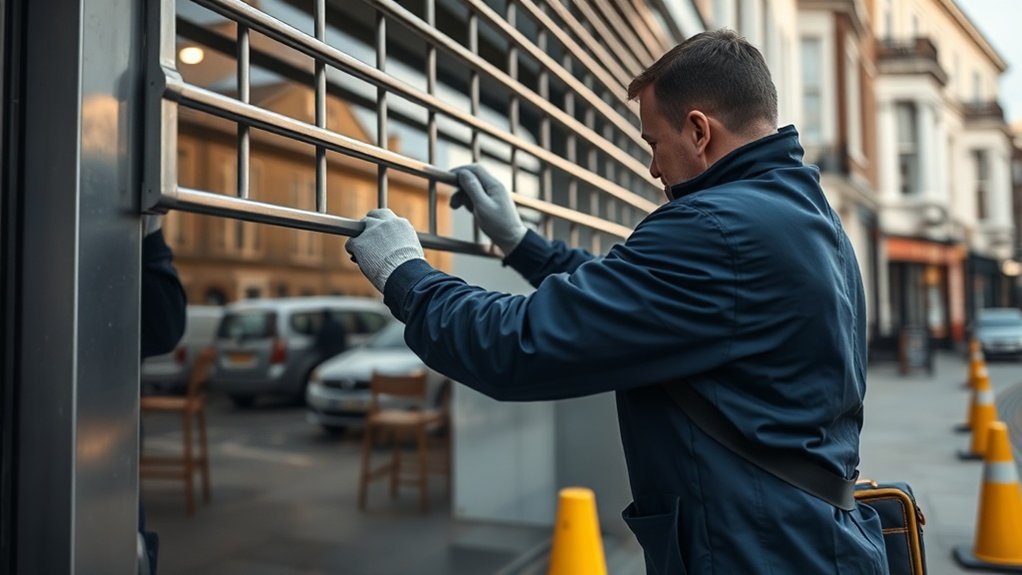 Security Grille Installation West Kensington