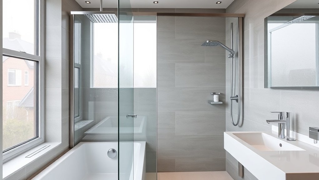 Semi-Frameless Shower Screens West Kensington