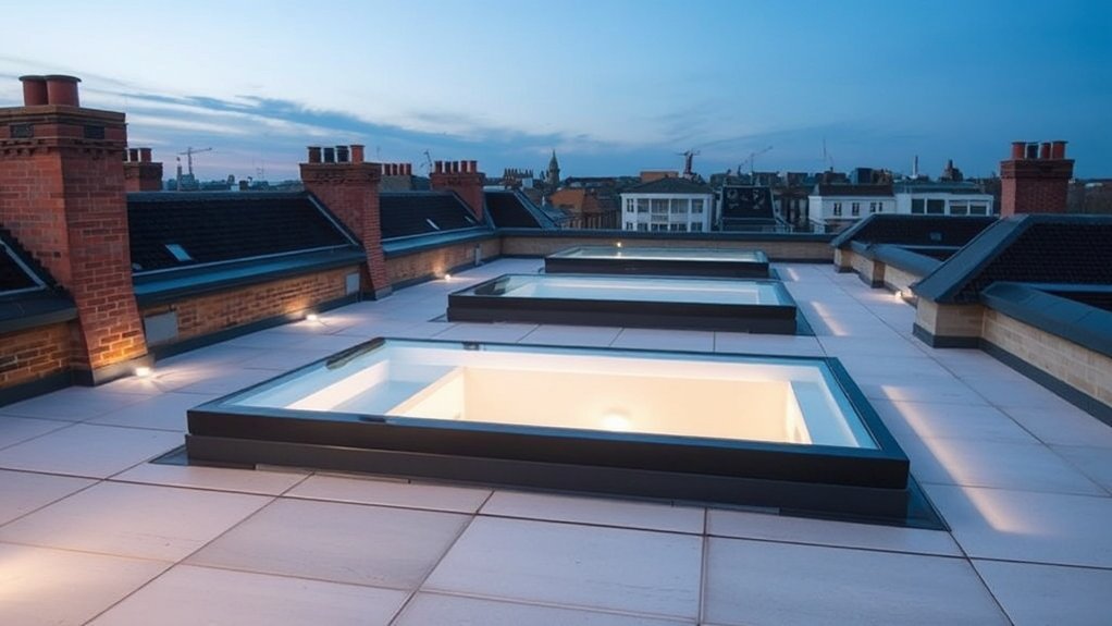 Walk-On Roof Lights West Kensington